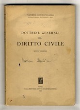 Dottrine generali del usato  Firenze