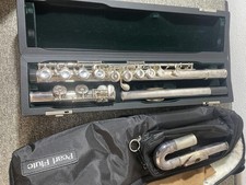 Flauta Pearl Pf-505 com estojo comprar usado  Enviando para Brazil