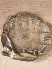 Jugendstil messingaschenbecher gebraucht kaufen  Herne
