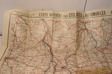 Grande carte routière d'occasion  La Côte-Saint-André