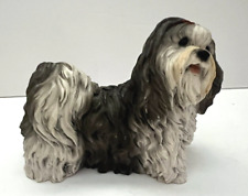 Estatueta de cachorro Shi-Tzu feita por Castagna na Itália 1990 assinada e com etiqueta comprar usado  Enviando para Brazil