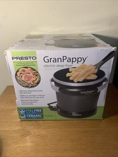 Usado, Fritadeira elétrica Presto 05411 GranPappy capacidade 6 xícaras - preta com espátula comprar usado  Enviando para Brazil