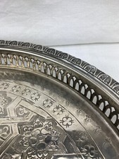 Tablett metall silberfarben gebraucht kaufen Tablett metall silberfarben gebraucht kaufen  Köln