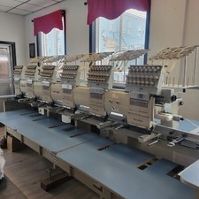 Barudan head embroidery for sale  Hamden