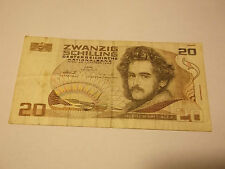 Austria schilling banknote usato  Albenga