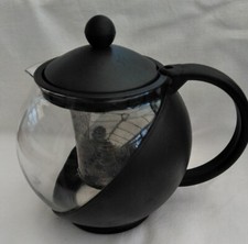 Clear glass teapot for sale  LONDON