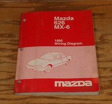 Diagrama de fiação original 1995 Mazda 626 e MX-6 manual 95 comprar usado  Enviando para Brazil