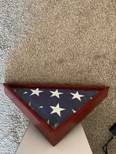 wooden case flag for sale  San Marcos