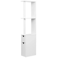 White bathroom storage for sale  DERBY