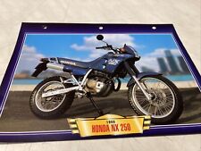 Honda nx250 250 d'occasion  Decize