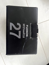 Black fujifilm pancake for sale  KILMARNOCK