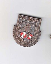 Feuerwehr brosche 100 gebraucht kaufen  Haren