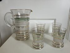 Bohemian cocktail jug for sale  TIPTON