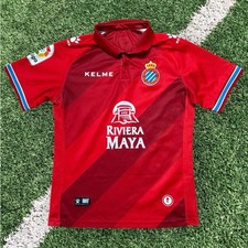 Camisa de futebol masculina pequena original RCD Espanyol Kelme Home 2017/18, usado comprar usado  Enviando para Brazil