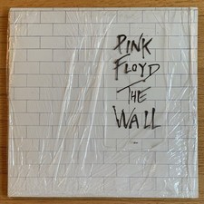 PINK FLOYD THE WALL 1ST PRESS 1979 VINYL 2xLP PC2 36183 NEAR MINT IN SHRINK HYPE comprar usado  Enviando para Brazil