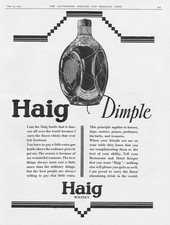 Haig whisky dimple for sale  GLASGOW