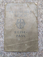Deutsches reich reisepass gebraucht kaufen  Radebeul