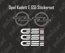 Usado, 1 Set Aufkleber für Opel Kadett E GSI Sticker Decal Tuning Auto comprar usado  Enviando para Brazil