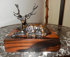 Sculpture cerf signé d'occasion  Chambéry