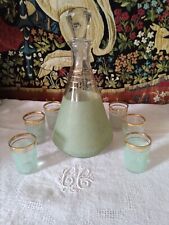 Carafe liqueur verre d'occasion  France