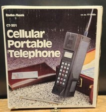 Antigo Celular Portátil de Tijolo CT-301 Radio Shack 17-1050A EM CAIXA ORIGINAL comprar usado  Enviando para Brazil