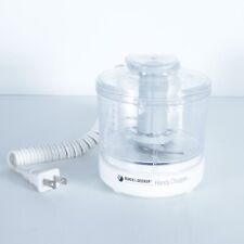 Mini processador vintage Black & Decker Handy Chopper branco modelo HC2000 TESTADO comprar usado  Enviando para Brazil