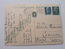 Intero postale 1942 usato  Cortona