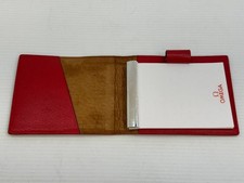 Suporte para bloco de notas de couro vermelho Omega com almofada de papel – Acessório para relógio suíço comprar usado Suporte para bloco de notas de couro vermelho Omega com almofada de papel – Acessório para relógio suíço comprar usado  Enviando para Brazil