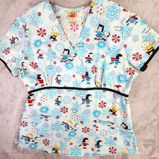 Peanuts scrub top for sale  Benson