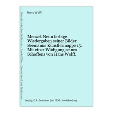 Menzel farbige wiedergaben gebraucht kaufen  Sibbesse