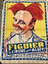 Poster circus figuier d'occasion  Expédié en Belgium