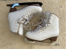 Usado, Patins bonecos Jackson Ultima Mystique Ice com lâmina Mark II tamanho 3c comprar usado  Enviando para Brazil