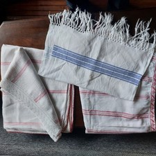 Vintage french linen for sale  GLASGOW