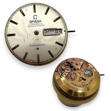 Omega 751 Relógio Movimento 24J Constellation Automático VTG Funciona Vídeo! Leia! comprar usado  Enviando para Brazil