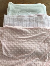 Baby blankets crib for sale  STOWMARKET