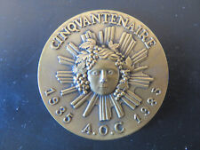 Médaille bronze cinquantenair d'occasion  France