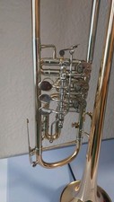 Deutsche trompete goldmessing gebraucht kaufen  Bad Frankenhausen/Kyffhäuser
