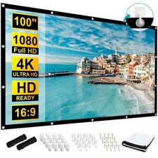 100 inch projection for sale  Middle River