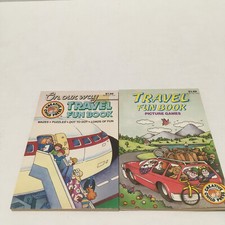 Creative child press vintage travel fun books picture games on our way  comprar usado  Enviando para Brazil