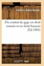 Contrat gage droit d'occasion  Expédié en Belgium