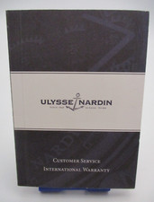 Livro de informações de atendimento ao cliente e garantia internacional Ulysse Nardin circa 2011, usado comprar usado  Enviando para Brazil