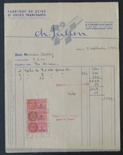 Invoice 1950 paris d'occasion  Expédié en Belgium