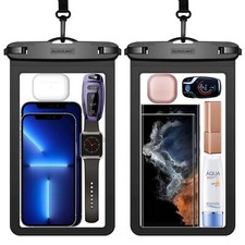 Protetor Celular Impermeável Funda de Água Universal para Telefones Pacote com 2 comprar usado  Enviando para Brazil