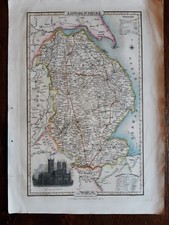 Antique map lincolnshire for sale  INVERNESS