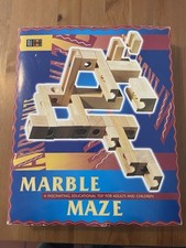 Vintage wooden marble for sale  LEICESTER