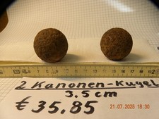 Kanonenkugel cm durchmesser gebraucht kaufen  Deutschland