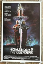 Highlander 1991 poster usato  Spedire a Italy