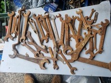 Joblot old spanners for sale  CHIPPING NORTON