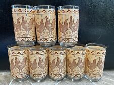Rooster chicken glasses for sale  Allport