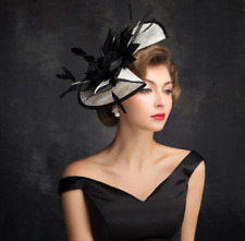 Sinamay flower feather for sale  HAYES